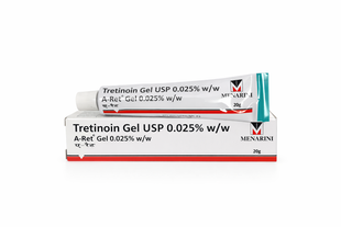 Третиноїн гель для проблемної шкіри A-Ret 0,025%, 20 г (Tretinoin Gel) 20 г - Menarini AUL0270 фото