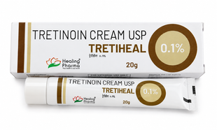 Крем із третиноїном Третіхіл 0,1%, 20 г - Healing Pharma AUU0164 фото