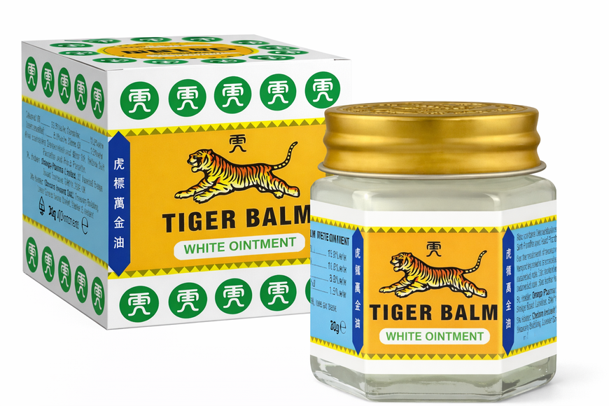 Тигровий бальзам білий мазь, 21 мл - Tiger Balm AUU0120 фото