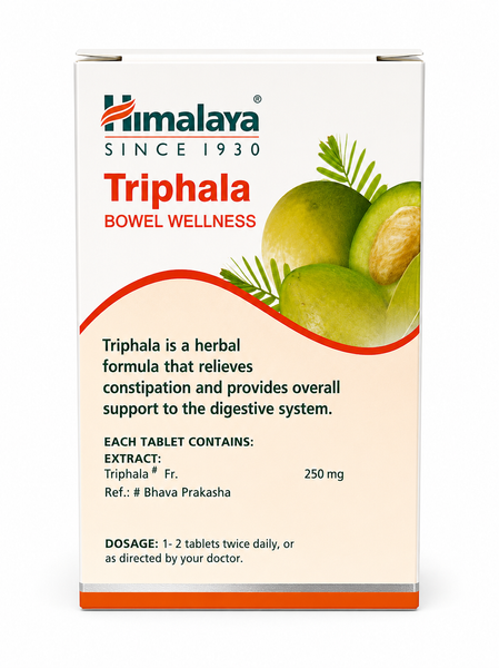 Трифала (Triphala) таблетки, 250 мг, 60 шт - Himalaya AUL0110 фото